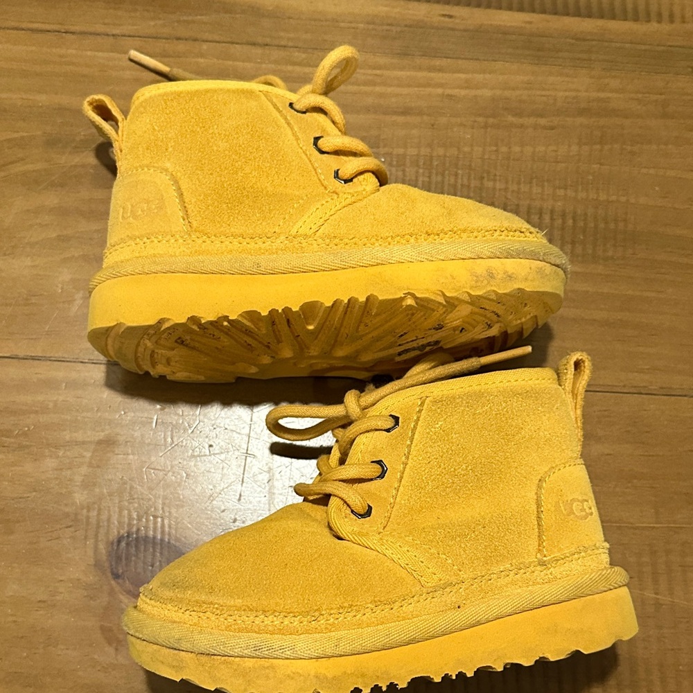 UGG Kids Yellow Boots